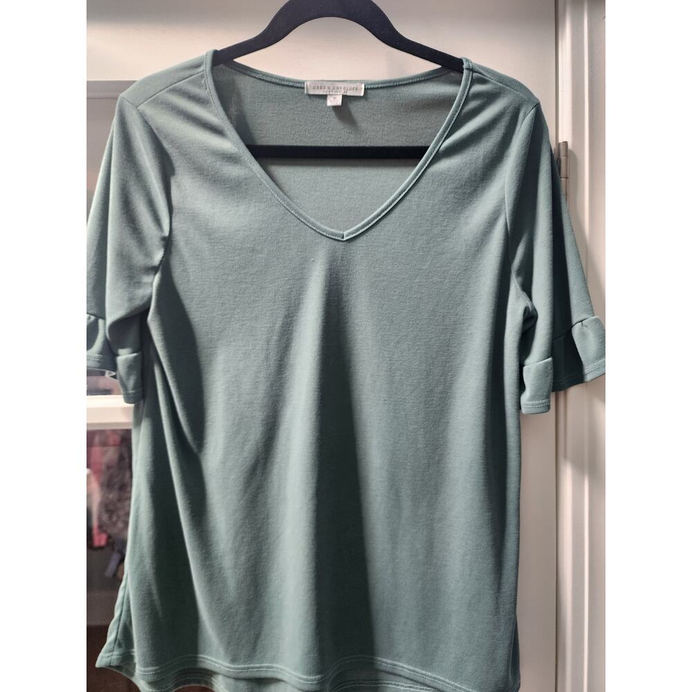 Green Envelope Short Sleeve Tee